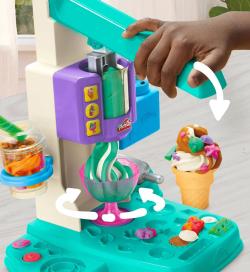 Hasbro PLAY-DOH Zmrzlinářský vozík kreativní set modelína s nástroji