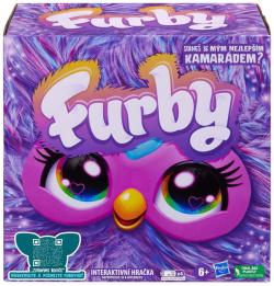 Hasbro PLYŠ Furby interaktivní fialový zvířátko na baterie Světlo Zvuk