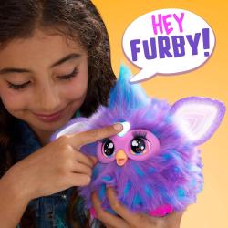 Hasbro PLYŠ Furby interaktivní fialový zvířátko na baterie Světlo Zvuk