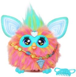 Hasbro PLYŠ Furby interaktivní korálový zvířátko na baterie Světlo Zvuk