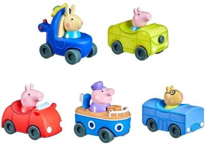 Hasbro Prasiatko Peppa Pig autíčko mini vozítko s figúrkou 5 druhov