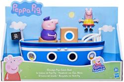 Hasbro Prasátko Peppa Pig Dědečkův parník set se 2 figurkami