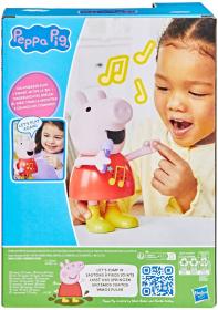 Hasbro Prasátko Peppa Pig mluví zpívá hraje na baterie Zvuk AJ