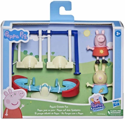 Hasbro Prasátko Peppa Pig Peppiny zážitky herní set se 2 figurkami v krabici