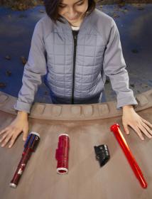 Hasbro STAR WARS Meč světelný LS Forge Darth Vader na baterie Světlo Zvuk