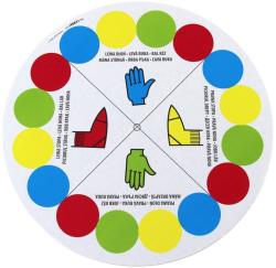 Hasbro TWISTER hra CZ, SK (společenská hra)
