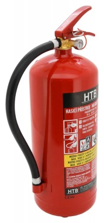 Hasicí přístroj práškový 6 kg ABC (43A)