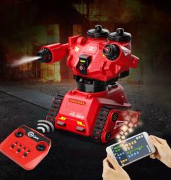IQ models Programovatelný hasičský robot - stříká vodu