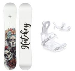 Hatchey Eternity dámsky snowboard + Raven Fastec FT360 white viazanie