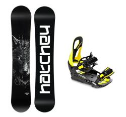 Hatchey Leader freestyle snowboard + Raven S230 lime viazanie