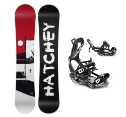 Hatchey Legacy snowboard + Raven Fastec FT360 black viazanie