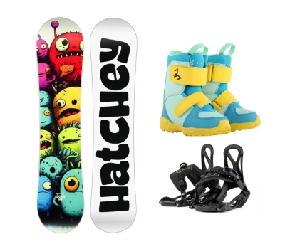 Hatchey Loony dětský snowboard + Beany Kido vázání + Beany Joker boty Hatchey Loony dětský snowboard + Beany Kido vázání + Beany Joker boty