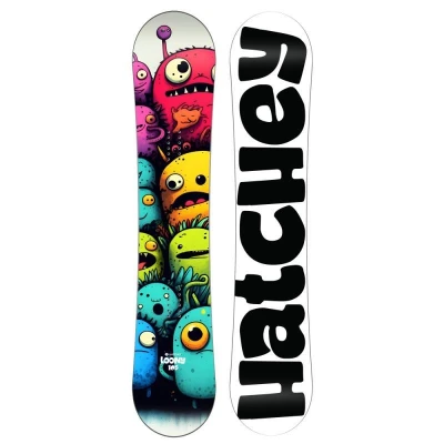 Hatchey Loony dětský snowboard + Hatchey Tactic Junior vázání