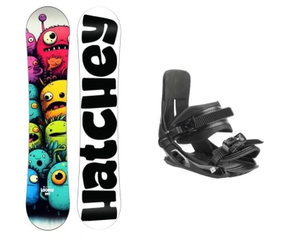 Hatchey Loony dětský snowboard + Hatchey Tactic Junior vázání Hatchey Loony dětský snowboard + Hatchey Tactic Junior vázání