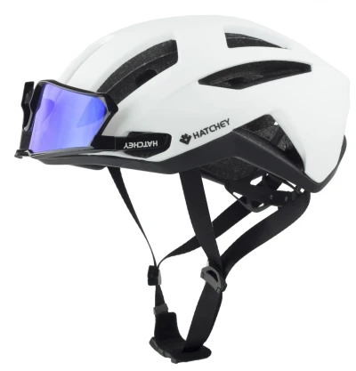 Hatchey Pace bílá silniční cyklistická přilba POUZE M 55-59 cm, white (VÝPRODEJ)