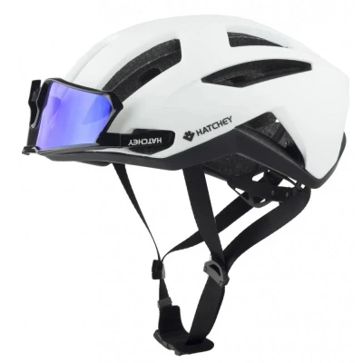 Hatchey Pace bílá silniční cyklistická přilba POUZE M 55-59 cm, white (VÝPRODEJ)