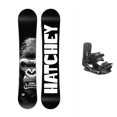Hatchey Primal dětský snowboard + Hatchey Tactic Junior vázání