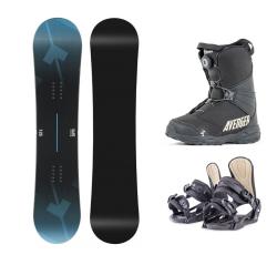 Hatchey SPR Junior blue snowboard + Beany Junior viazanie + Beany Avenger BS topánky