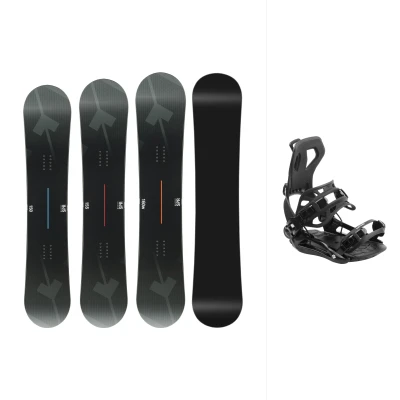Hatchey SPR snowboard + Hatchey Fastec vázání