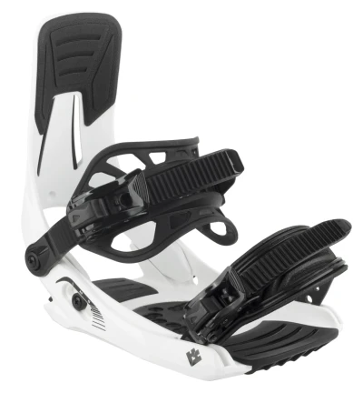 Hatchey Tactic snowboardové vázání POUZE white/black EU 39-46 (VÝPRODEJ)