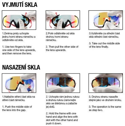 Hatchey Vapor Plus photochromic sportovní brýle