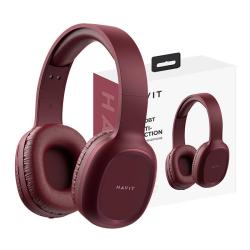 Havit H2590BT PRO Bezdrátová sluchátka Bluetooth (červená) Havit H2590BT PRO Bezdrátová sluchátka Bluetooth (červená)