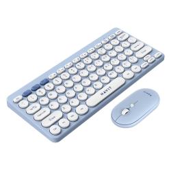 Havit KB279GCM bezdrátový set 2 v 1 klávesnice + myš (modrá)
