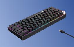 Havit KB903L drátová mechanická / herní RGB klávesnice (černá)