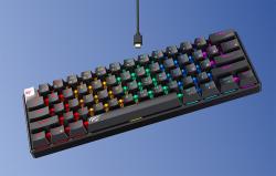 Havit KB903L drátová mechanická / herní RGB klávesnice (černá)
