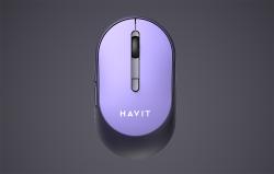 Havit Univerzální bezdrátová myš MS78GT (fialová)