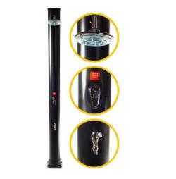 Hawaj Solární sprcha 38 l černá (VÝPRODEJ)