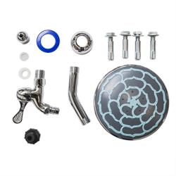 Hawaj solárna sprcha 38 l s ručnou sprchou | čierna