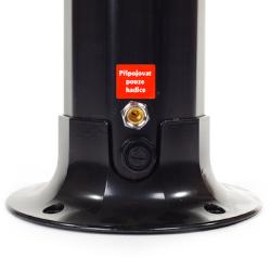 Hawaj Wonder Rain 35 l | stříbrno-černá solární sprcha