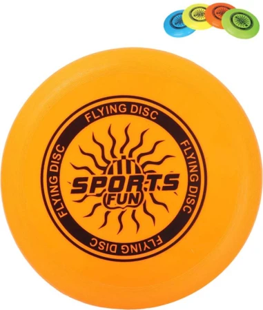 Házecí disk frisbee 23cm talíř létající plastový 4 barvy Házecí disk frisbee 23cm talíř létající plastový 4 barvy