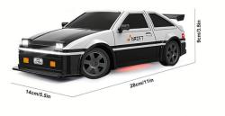 HB Toys RC auto Drift Car Legendary 1:16 s kouřem, LED