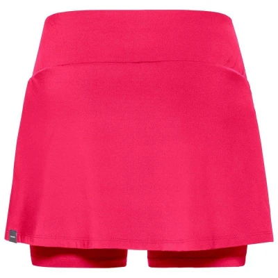 HEAD Club Basic Skort Girls tmavě růžová dětská sukně