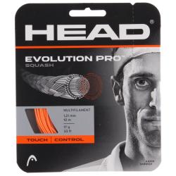 Head Evolution Pro squashový výplet 10 m oranžová