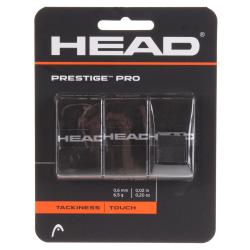 Head Prestige Pro 3 overgrip omotávka tl. 0,6 mm čierna Head Prestige Pro 3 overgrip omotávka tl. 0,6 mm čierna