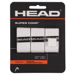Head Super Comp overgrip omotávka tl. 0,5 mm biela Head Super Comp overgrip omotávka tl. 0,5 mm biela