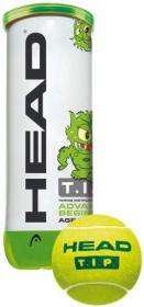 Head T.I.P Green 3ks tenisové míče