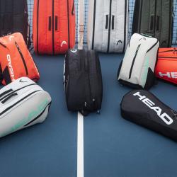 Head Tour Racquet Bag L BKWH taška na rakety černá-bílá