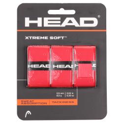 Head XtremeSoft 3 overgrip omotávka tl. 0,5 mm červená Head XtremeSoft 3 overgrip omotávka tl. 0,5 mm červená
