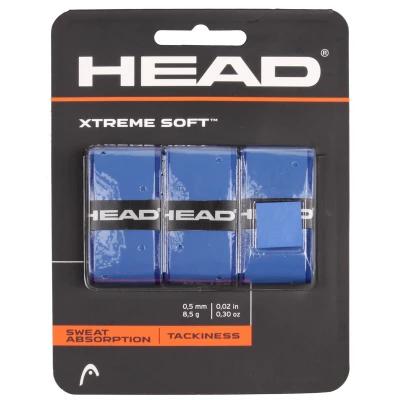 Head XtremeSoft 3 overgrip omotávka tl. 0,5 mm modrá