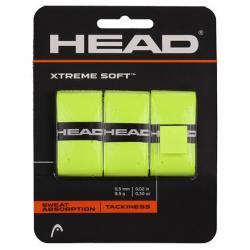 Head XtremeSoft 3 overgrip omotávka tl. 0,5 mm žlutá reflexní Head XtremeSoft 3 overgrip omotávka tl. 0,5 mm žlutá reflexní