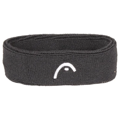 HEAD Headband černá froté čelenka