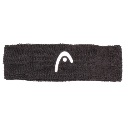 HEAD Headband černá froté čelenka