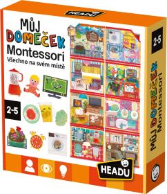 HEADU Hra Montessori Můj domeček CZ (společenská hra) HEADU Hra Montessori Můj domeček CZ (společenská hra)