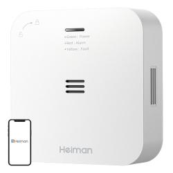 Heiman Bezdrátový alarm CO HM-720ES-W Interlinked