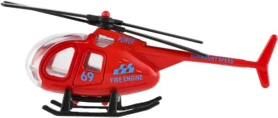 Helikoptéra kovový vrtulník v krabičce 4 druhy 4 barvy