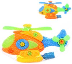 Helikoptéra šroubovací montážní set s nástrojem k sestavení 2 barvy Helikoptéra šroubovací montážní set s nástrojem k sestavení 2 barvy